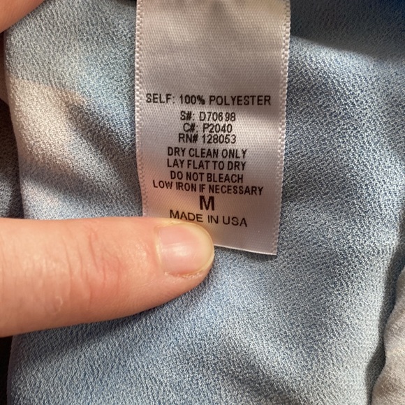 Potters Pot ladies sheer blouse in size medium made in the USA. - Picture 4 of 6